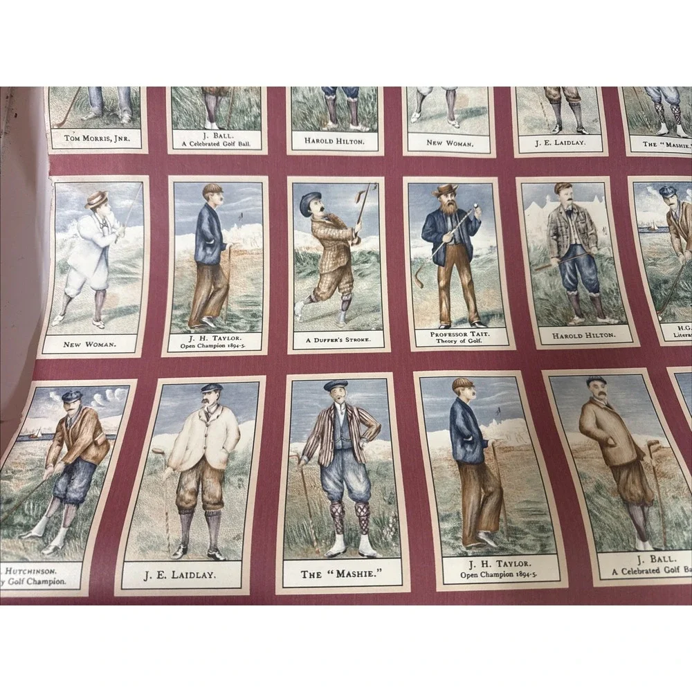 VTG Tartans & Tweeds Golfer Wallpaper‎  Vinyl Double Roll